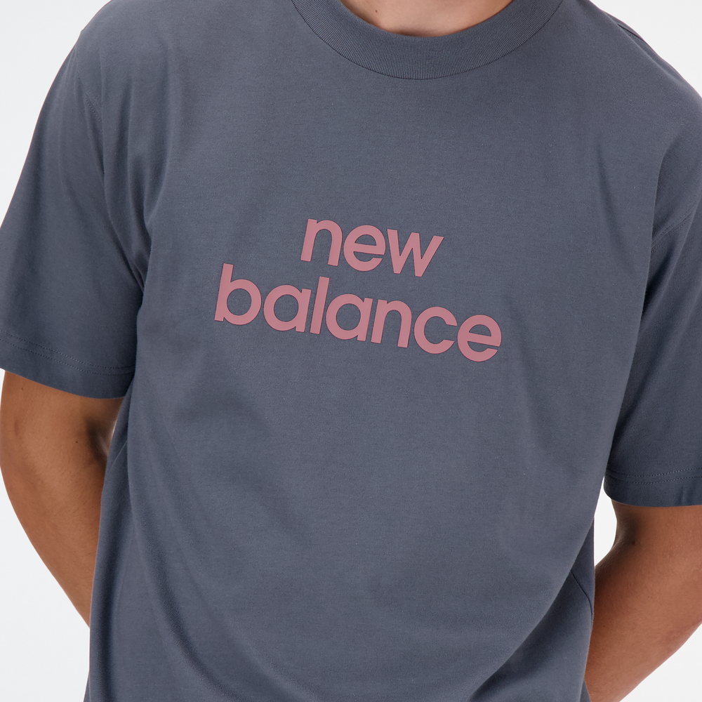 Férfi póló New Balance MT41582GT – szürke
