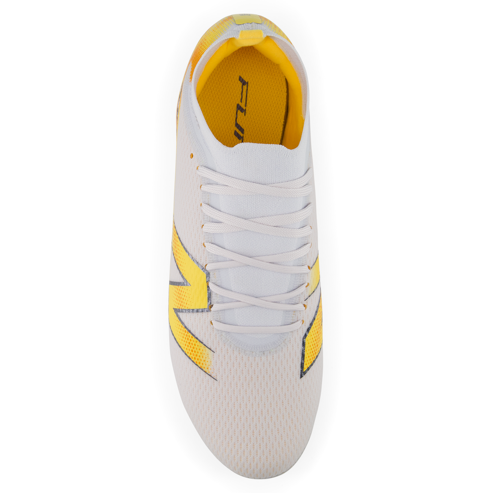Férfi focicipő New Balance FURON TEAM FG V8 UF3F2IO – narancssárga