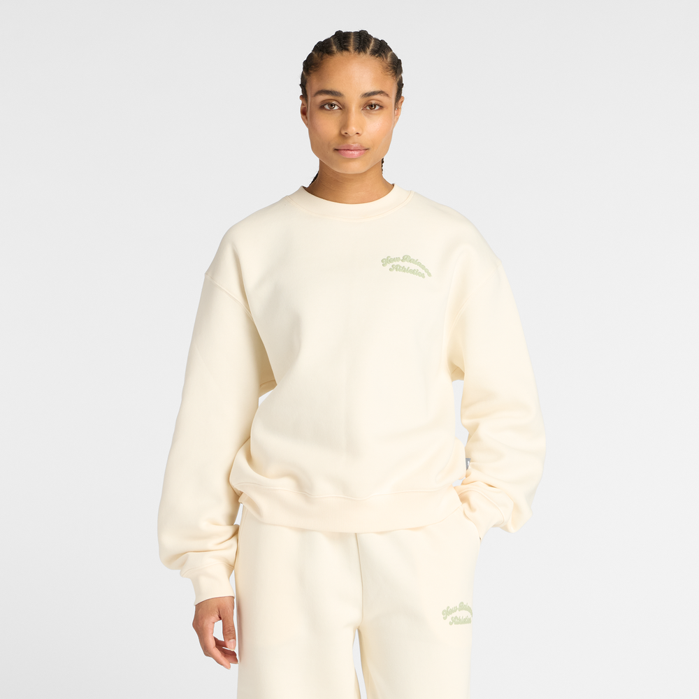 Női felső New Balance WT53516PEF – bézs