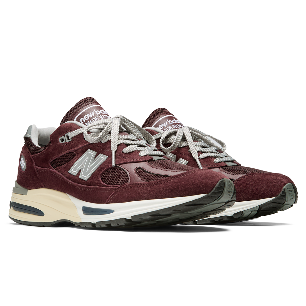 Unisex cipő New Balance U991AU2 – bordó