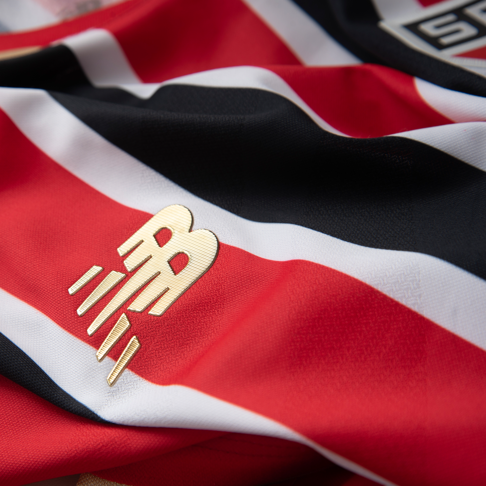 Férfi póló New Balance Sao Paulo FC MT831835AWY – piros