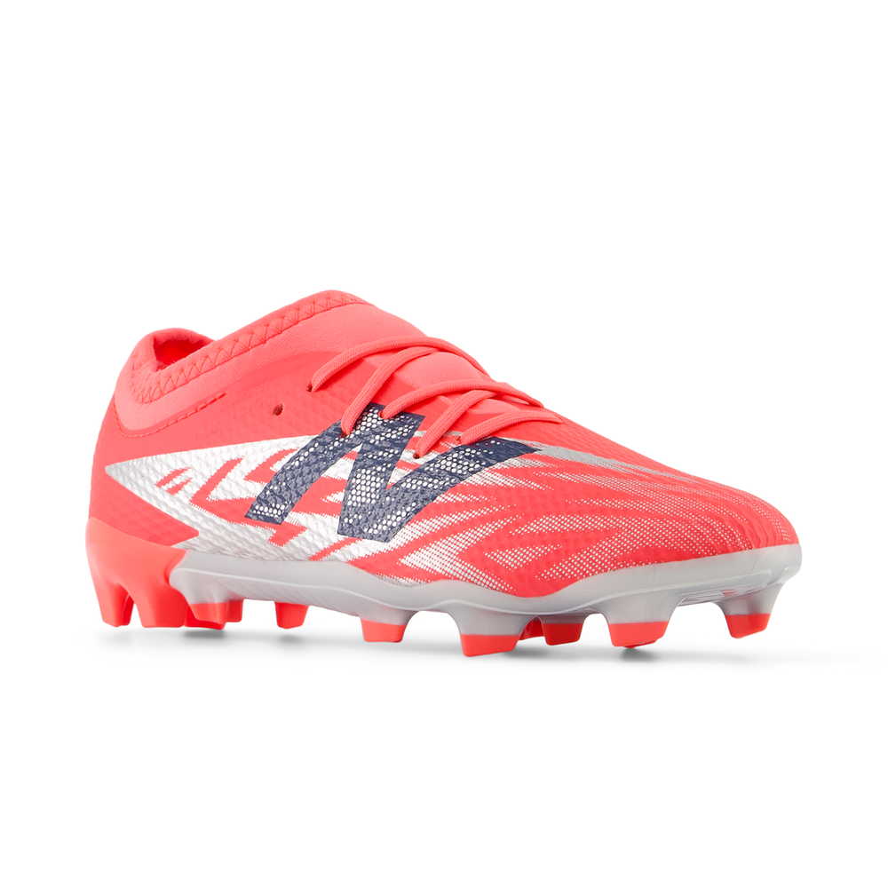 Gyermek focicipő New Balance FURON TEAM JNR FG V8 SJF3FMP8 – piros
