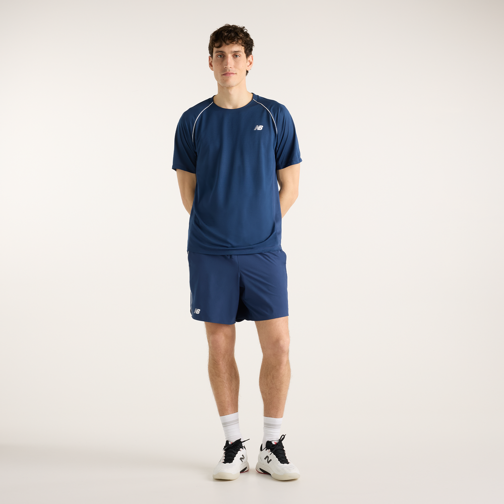 Férfi futónadrág New Balance Tournament – sötétkék
