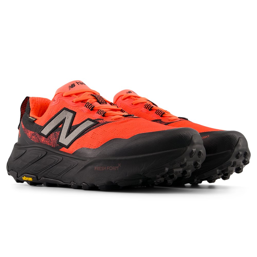 Férfi futócipő New Balance Fresh Foam X Hierro v9 Gore-Tex MTHIGLC9 – narancssárga
