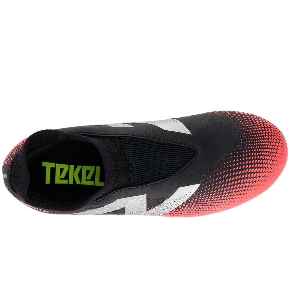 Focicipő New Balance TEKELA V4+ MAGIQUE JNR FG SJT3FR45 – piros