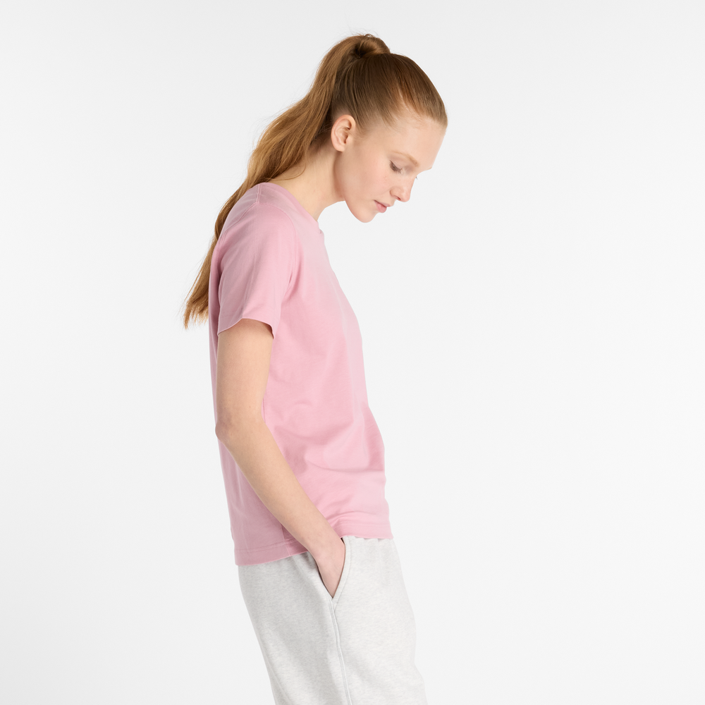 Női póló New Balance WT41509PTF – rózsaszín