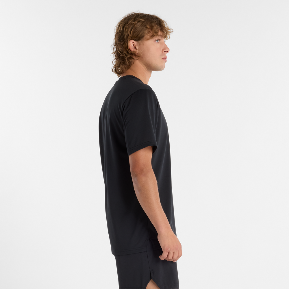 Férfi futópóló New Balance MT51801BK – fekete