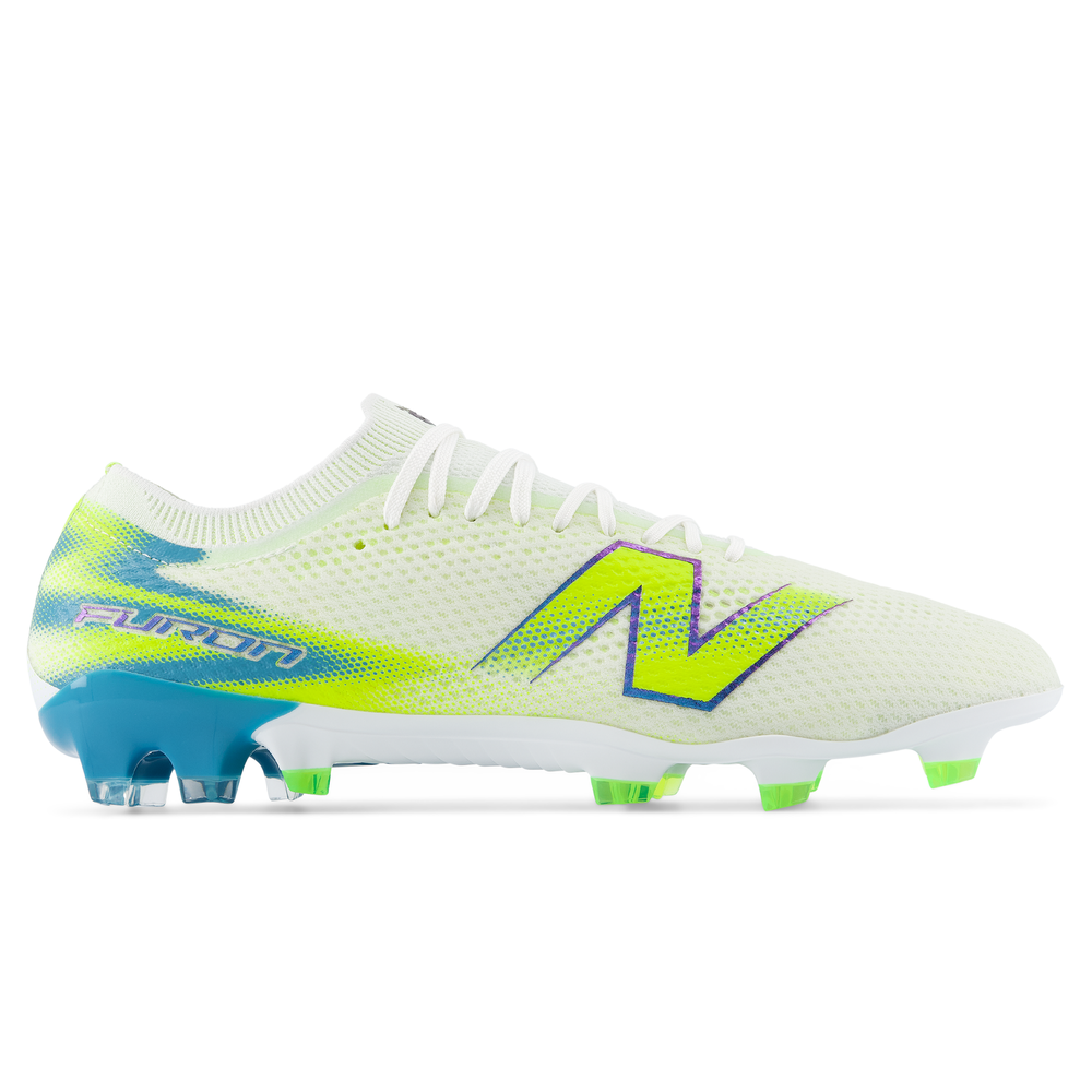 Férfi focicipő New Balance FURON PRO FG V9 UF2F2D2 – fehér