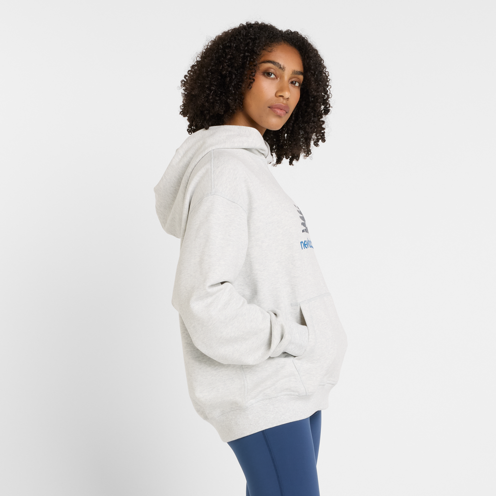 Női felső New Balance WT51501AHH – szürke