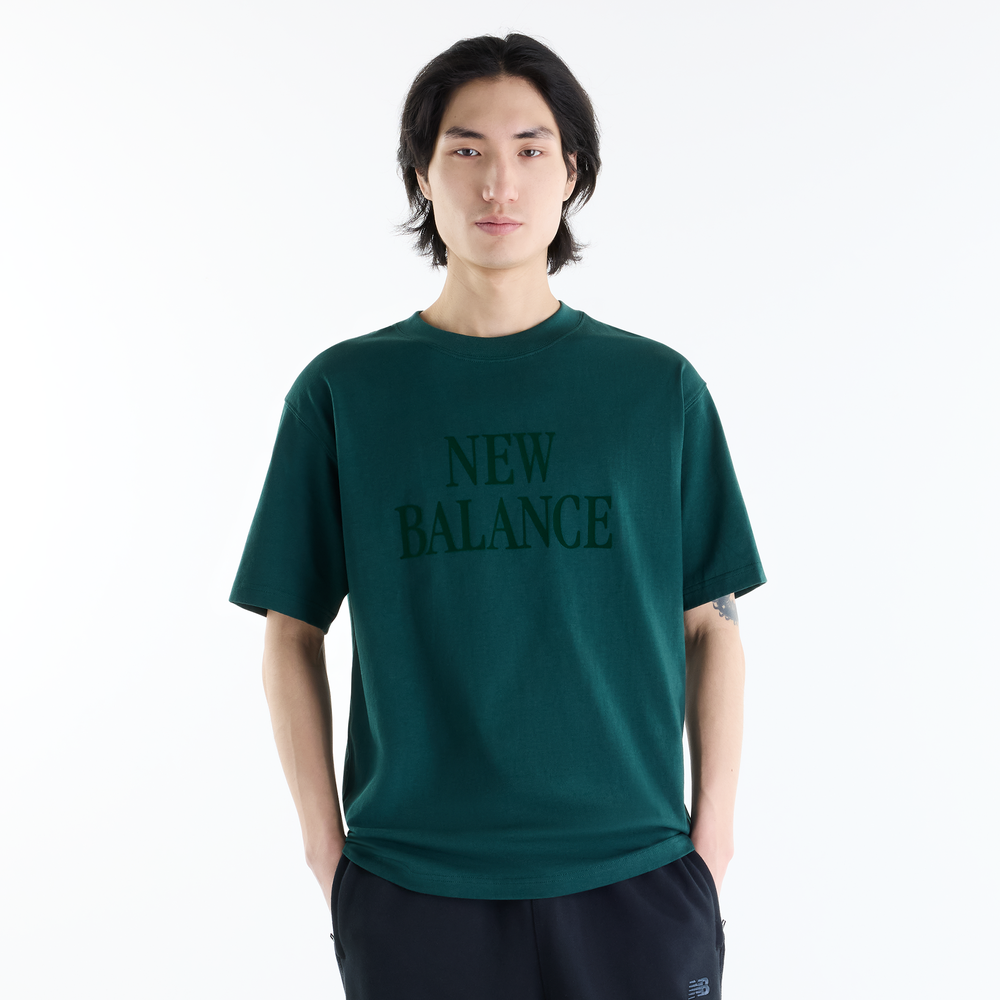 Férfi póló New Balance MT62I3O5NOG – zöld