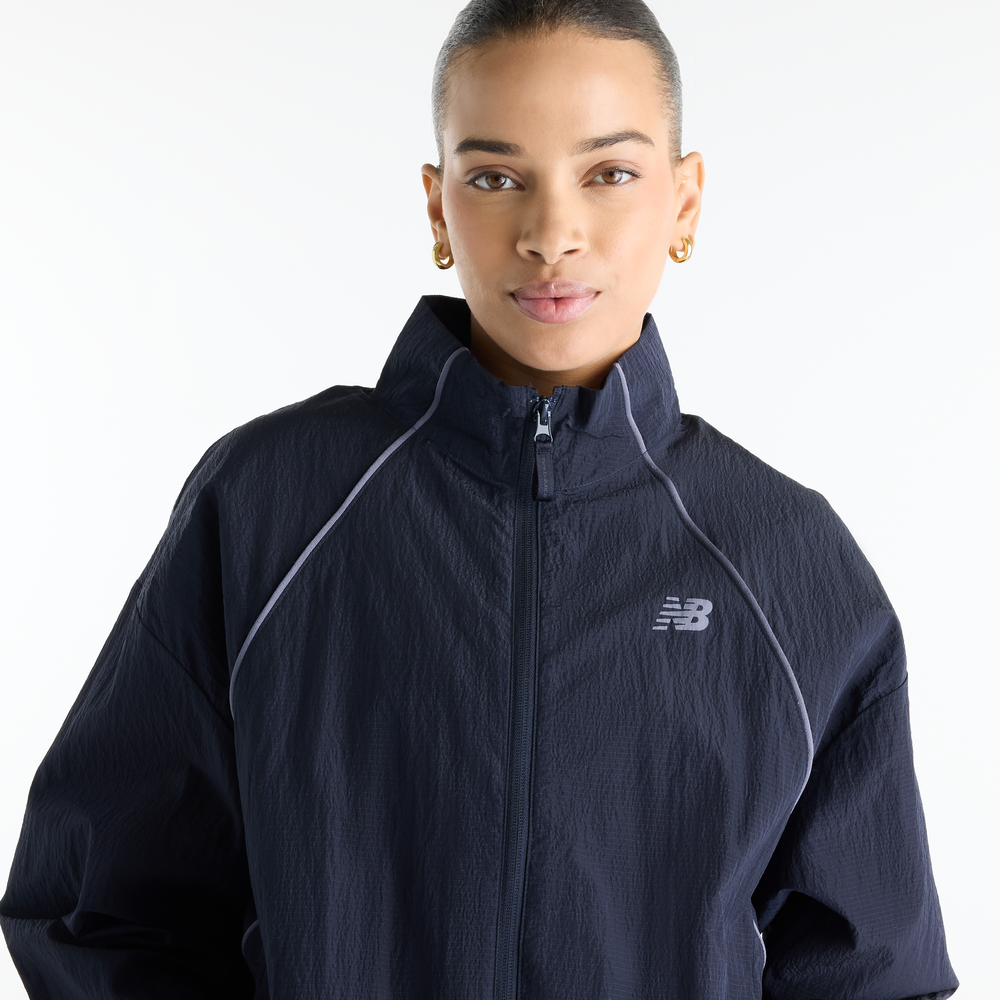 Női dzseki New Balance Sport Legacy – sötétkék