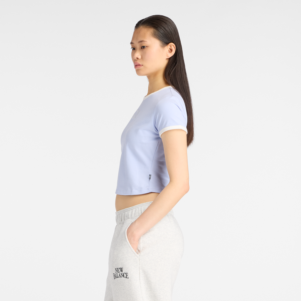 Női póló New Balance WT61Y33QDYK – lila