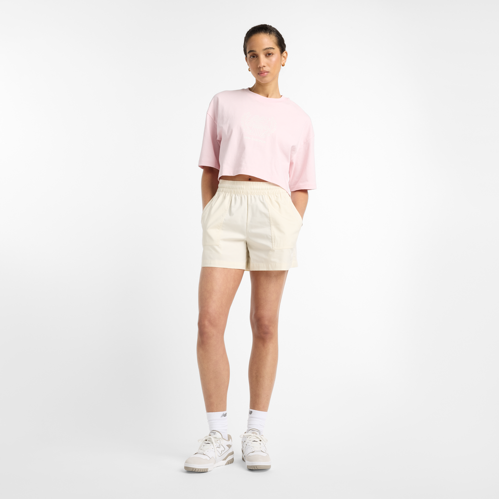 Női póló New Balance WT51935RSG – rózsaszín