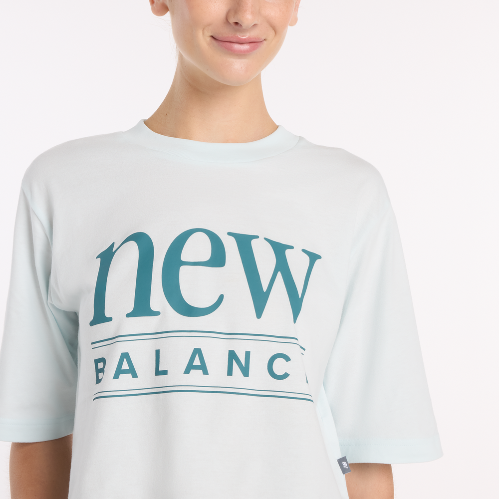 Női póló New Balance WT61V5OPAAW  – menta