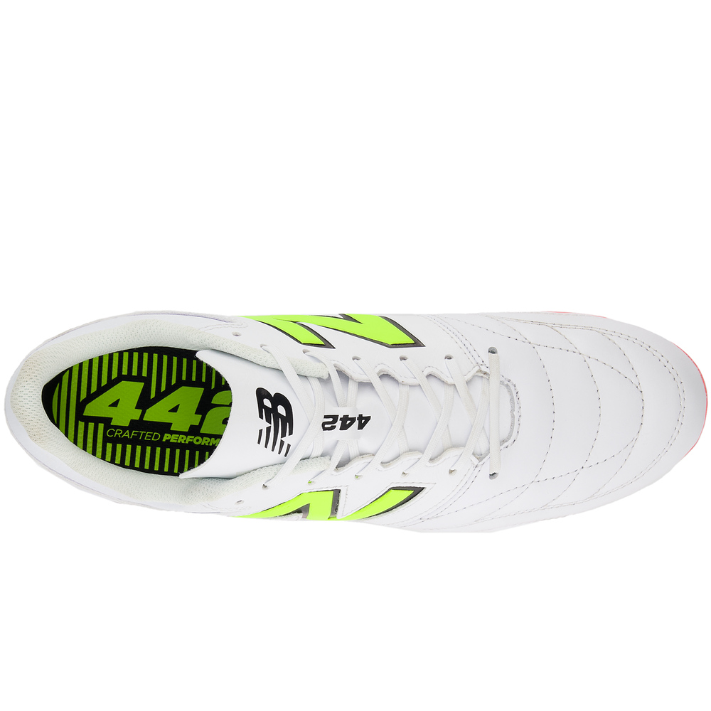 Férfi focicipő New Balance 442 V2 TEAM FG MS42FIB2 – fehér