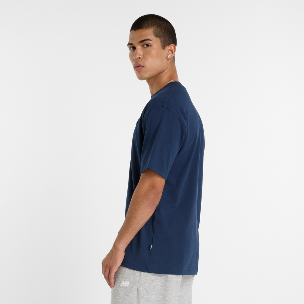 Férfi póló New Balance MT51962NNY – sötétkék