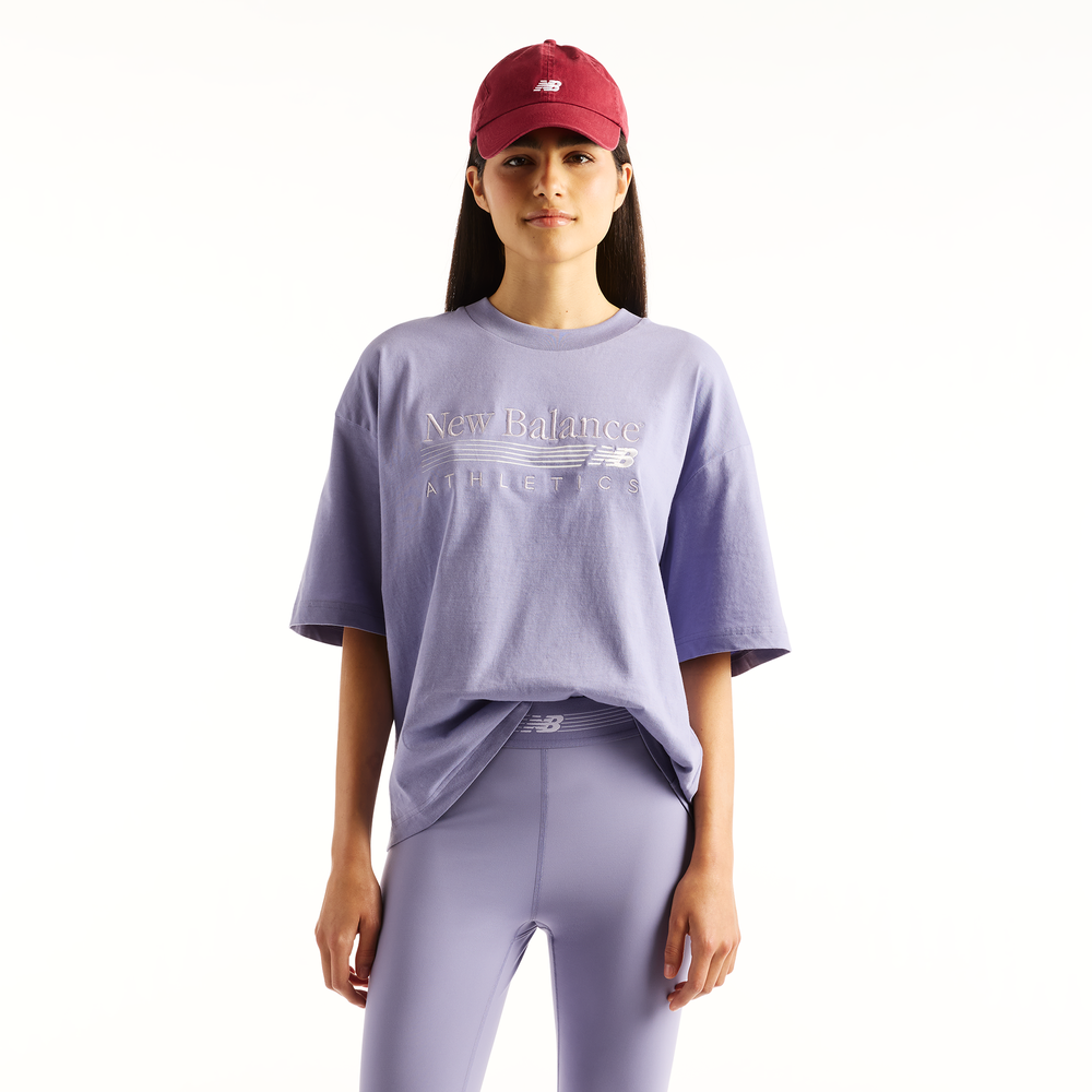 Női póló New Balance WT6297MKDSV – lila