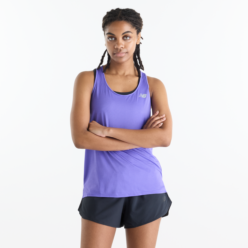 Női póló New Balance WT41220EPU – lila