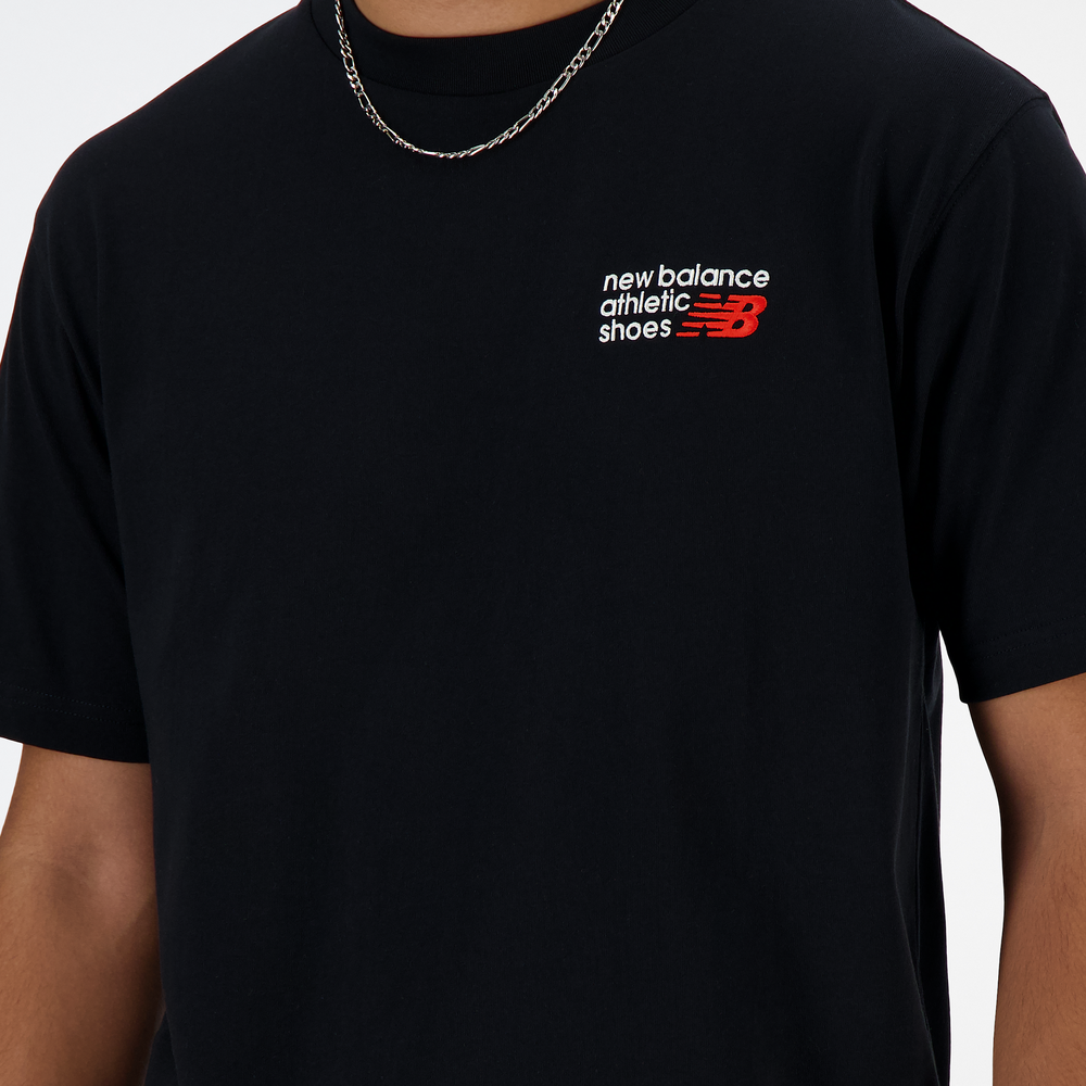 Férfi póló New Balance MT41908BK – fekete