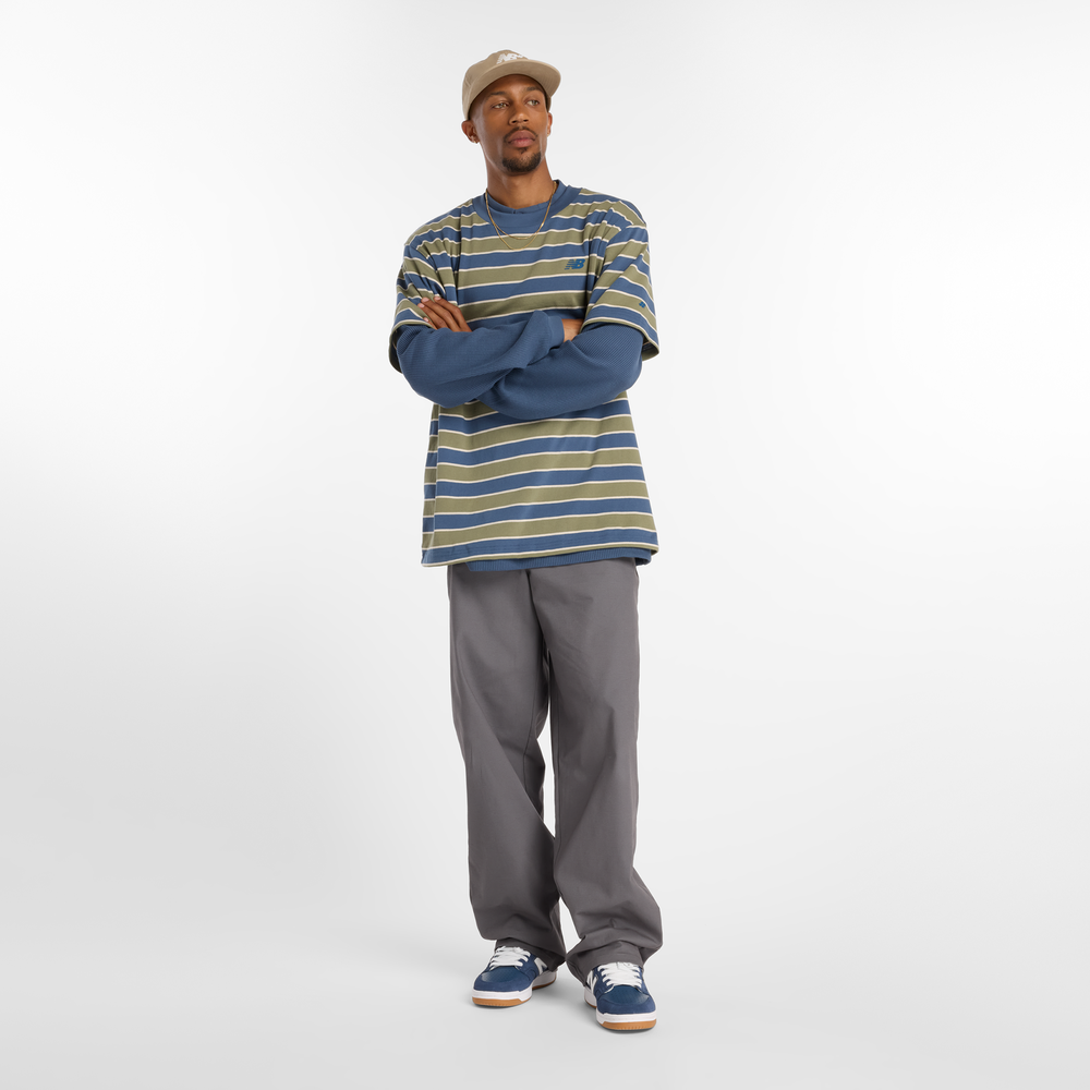Férfi póló New Balance Numeric MT53700VTI – kék