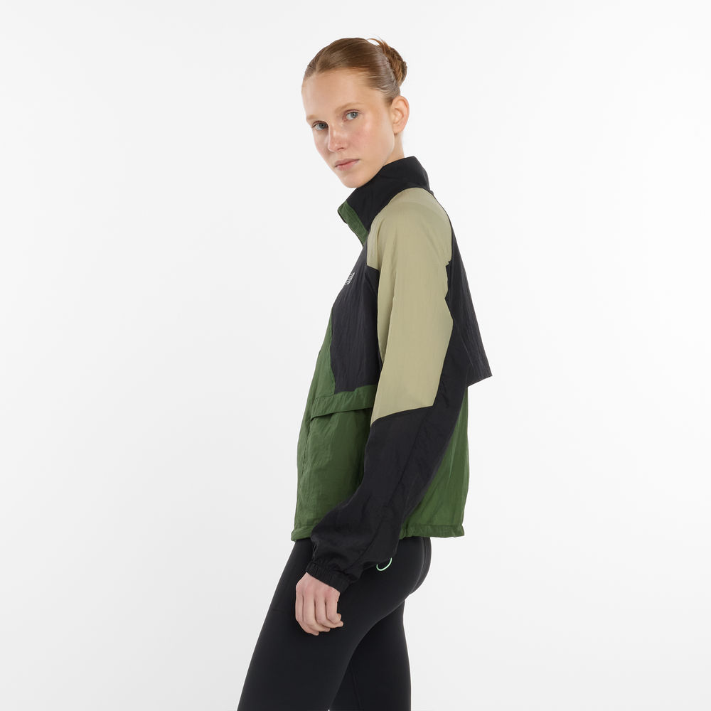 Női dzseki New Balance WO53206GAS – zöld