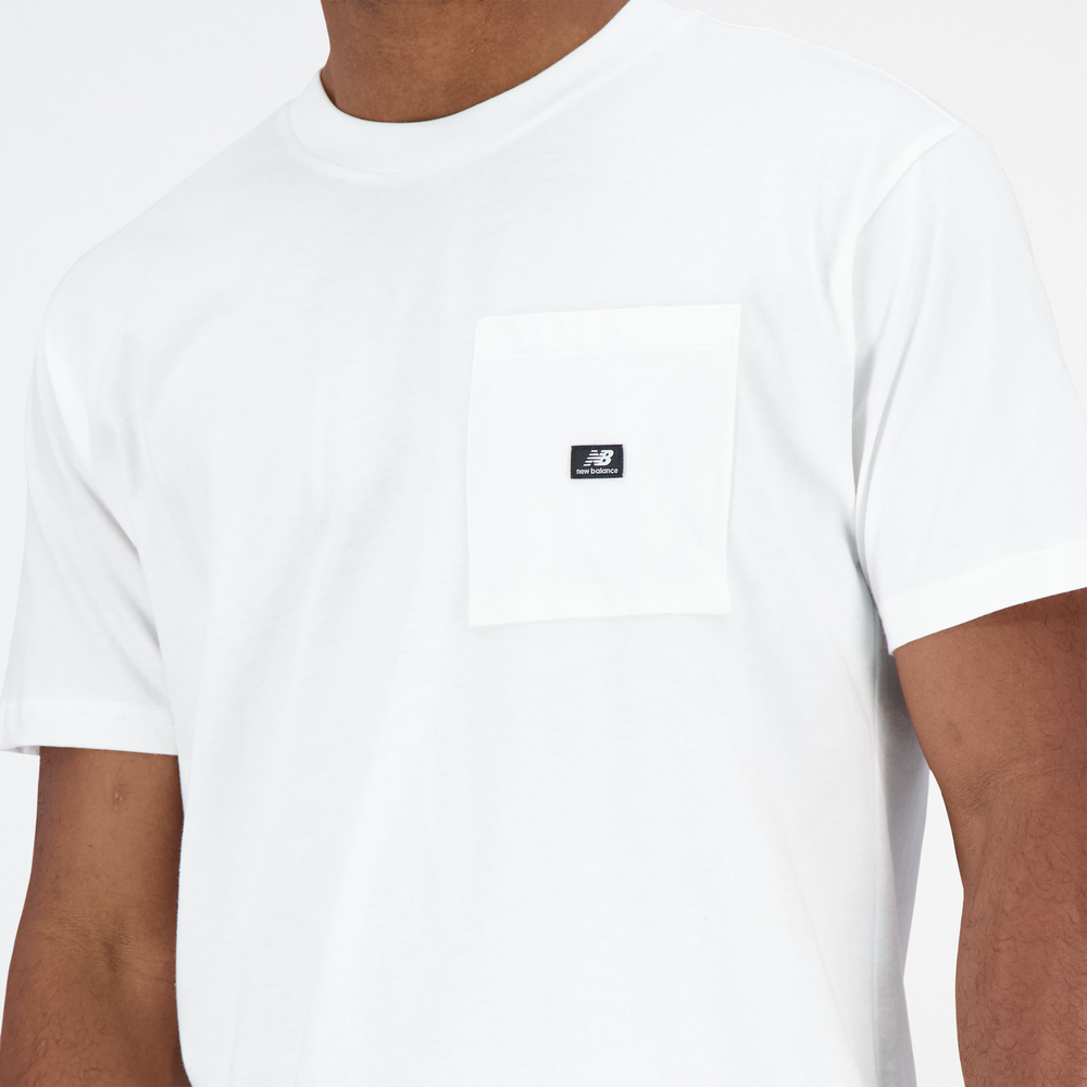 Férfi póló New Balance MT31542WT – fehér