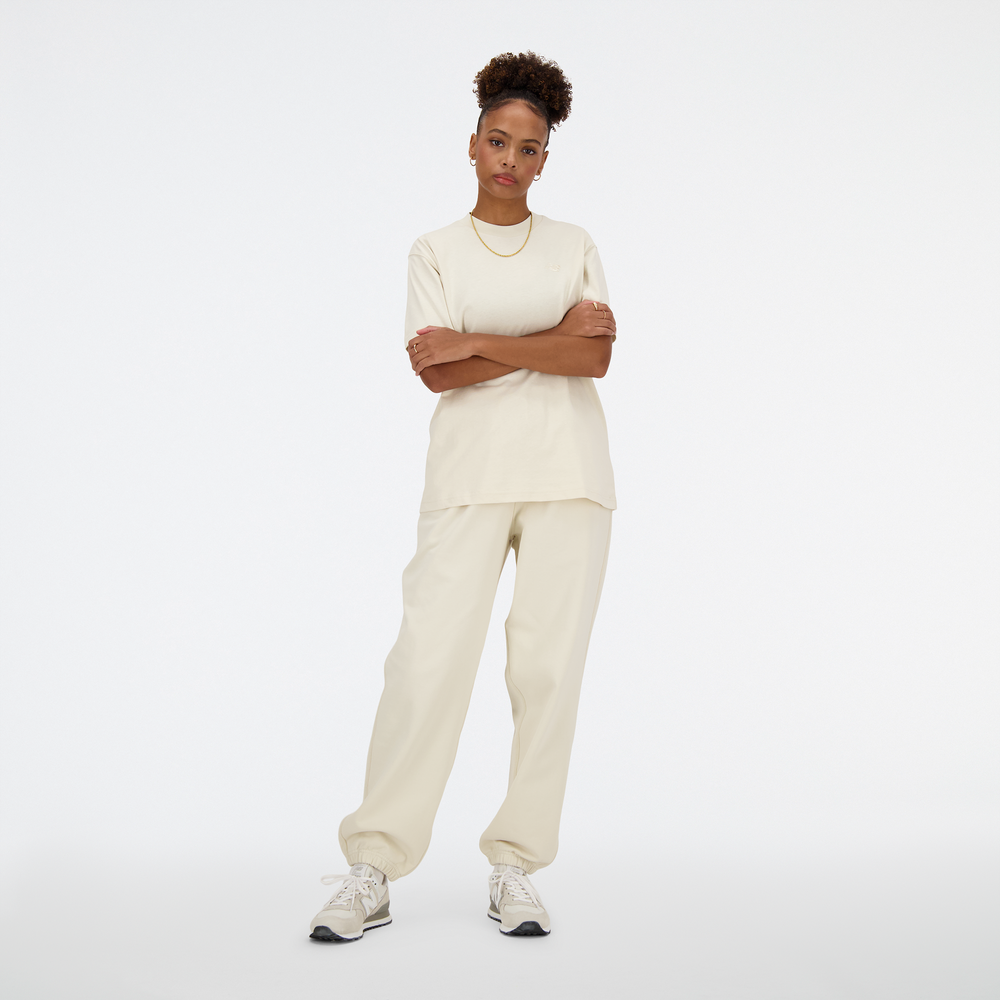 Női póló New Balance WT41501LIN – bézs