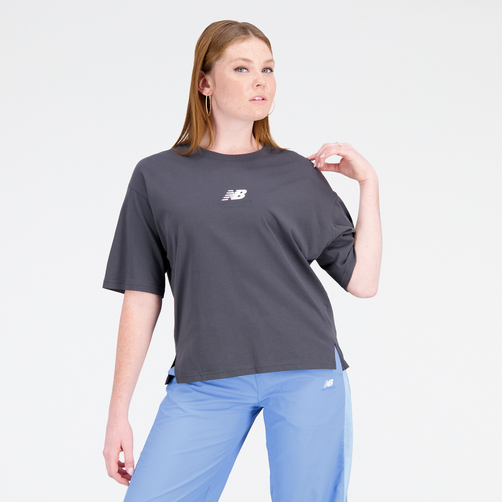 Női póló New Balance WT31511ACK – fekete