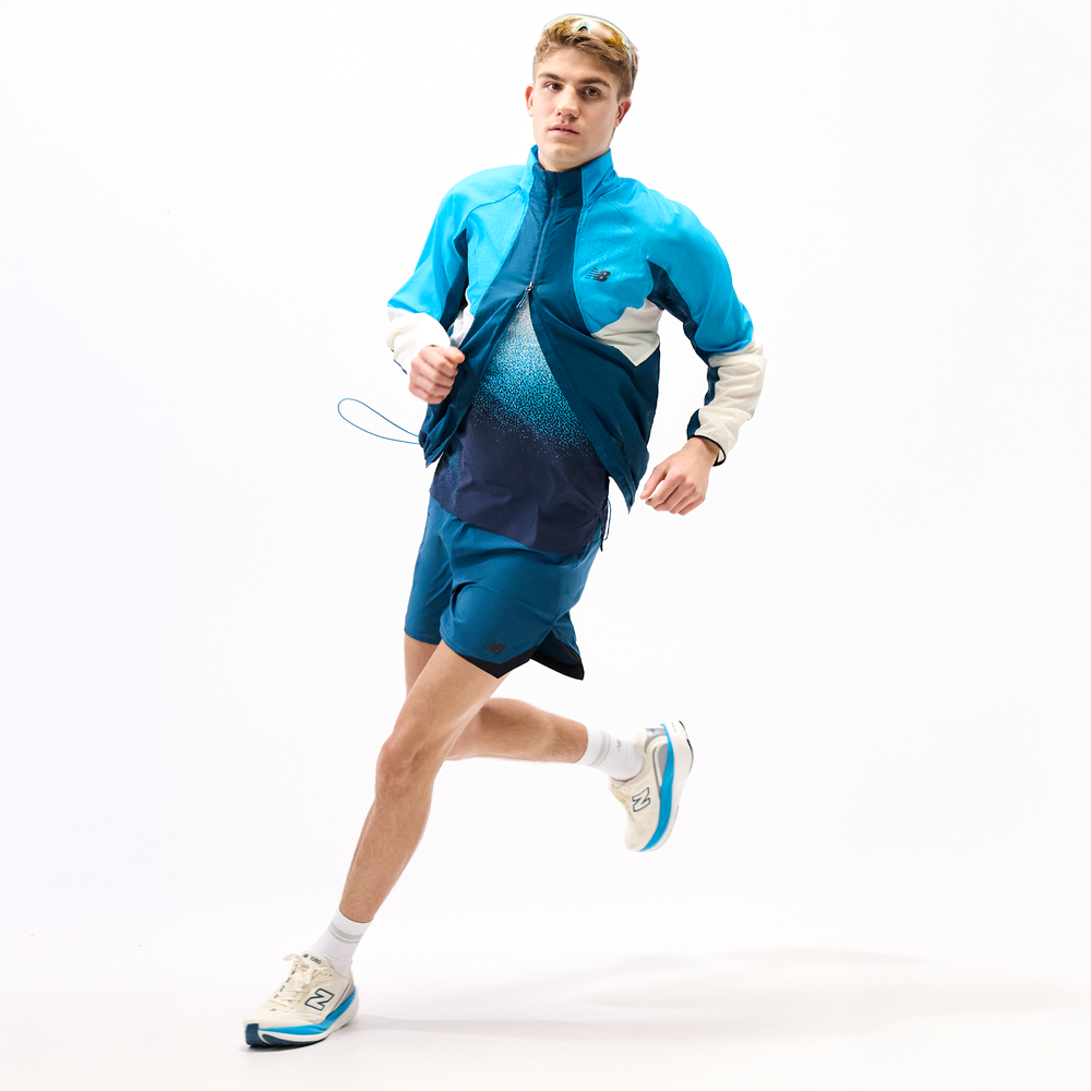 Férfi kabát New Balance RC – kék
