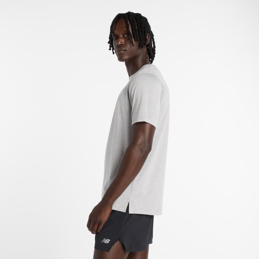 Férfi futópóló New Balance MT61O0U4AG – szürke