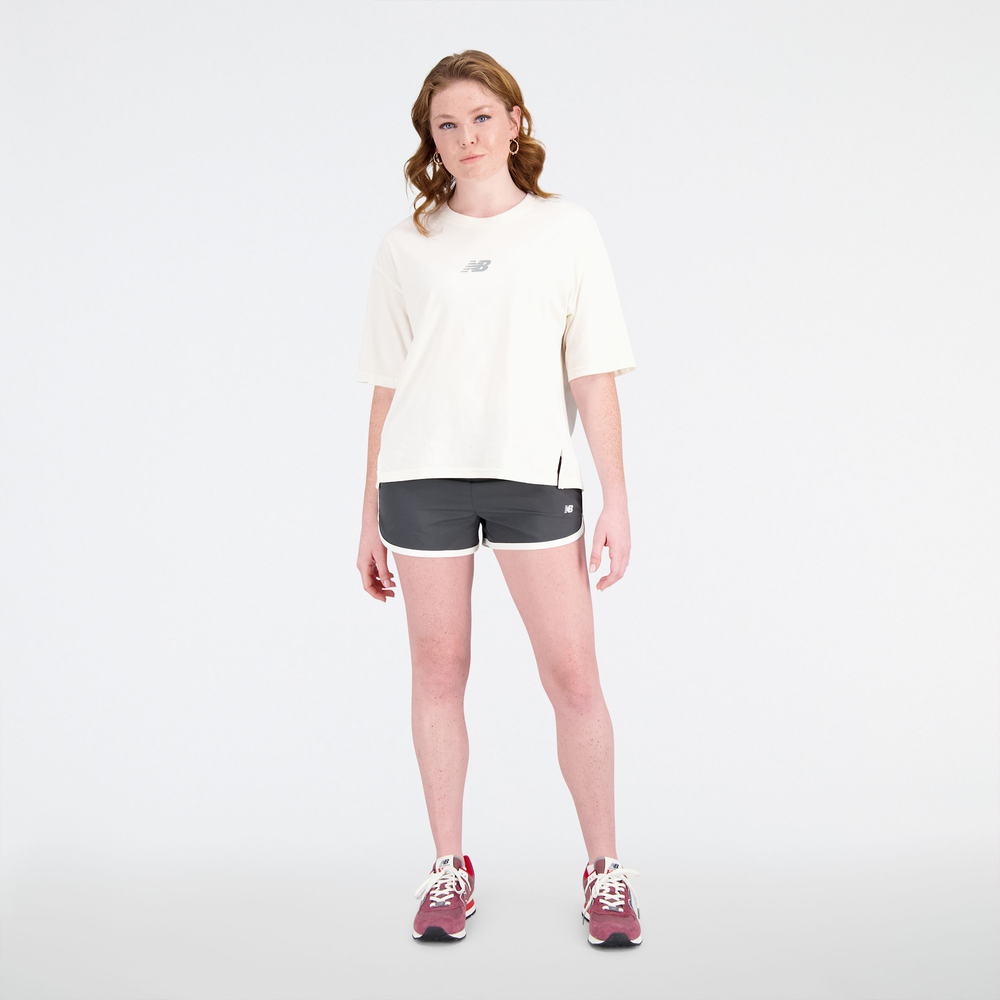 Női póló New Balance WT31511GIE – fehér