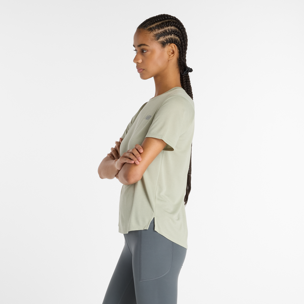 Női póló New Balance WT41253GSH – zöld