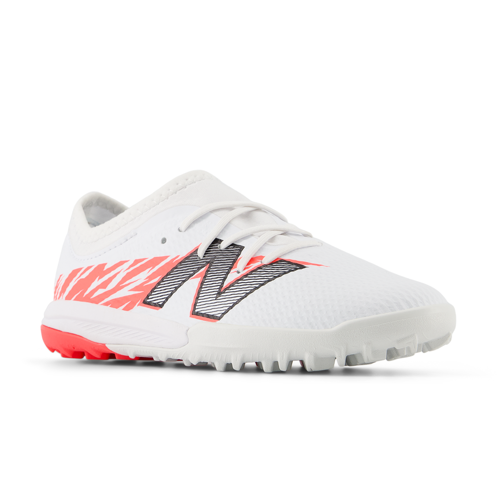Gyermek turf cipő New Balance FURON TEAM JNR TF V8 SJF3TIB8 – fehér