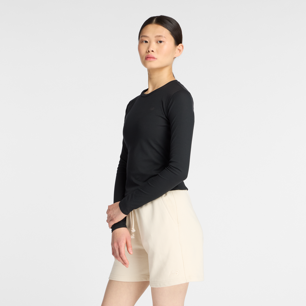 Női póló New Balance WT53133BK – fekete