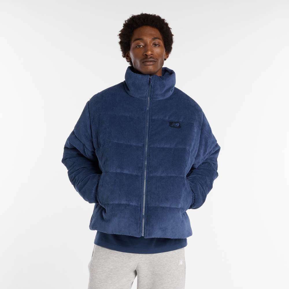 Férfi téli kabát New Balance MO53510NNY – sötétkék