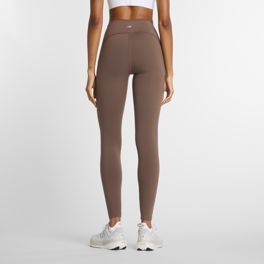 Női leggings New Balance WP51275ABP – barna