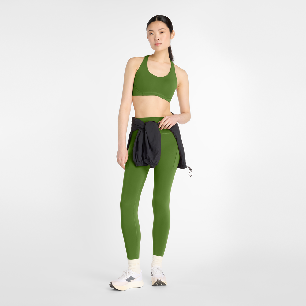 Sport melltartó New Balance WB51052AGN – zöld