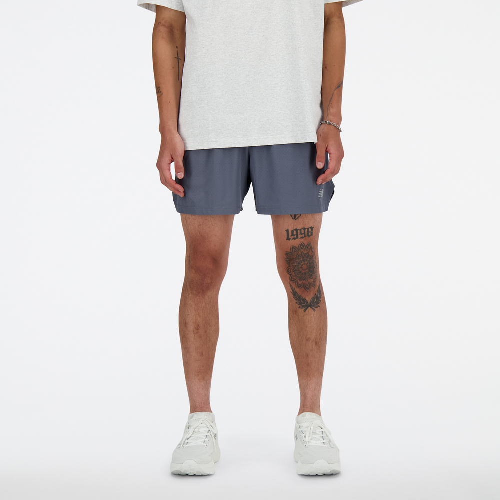 Férfi futónadrág New Balance MS41286GT – szürke