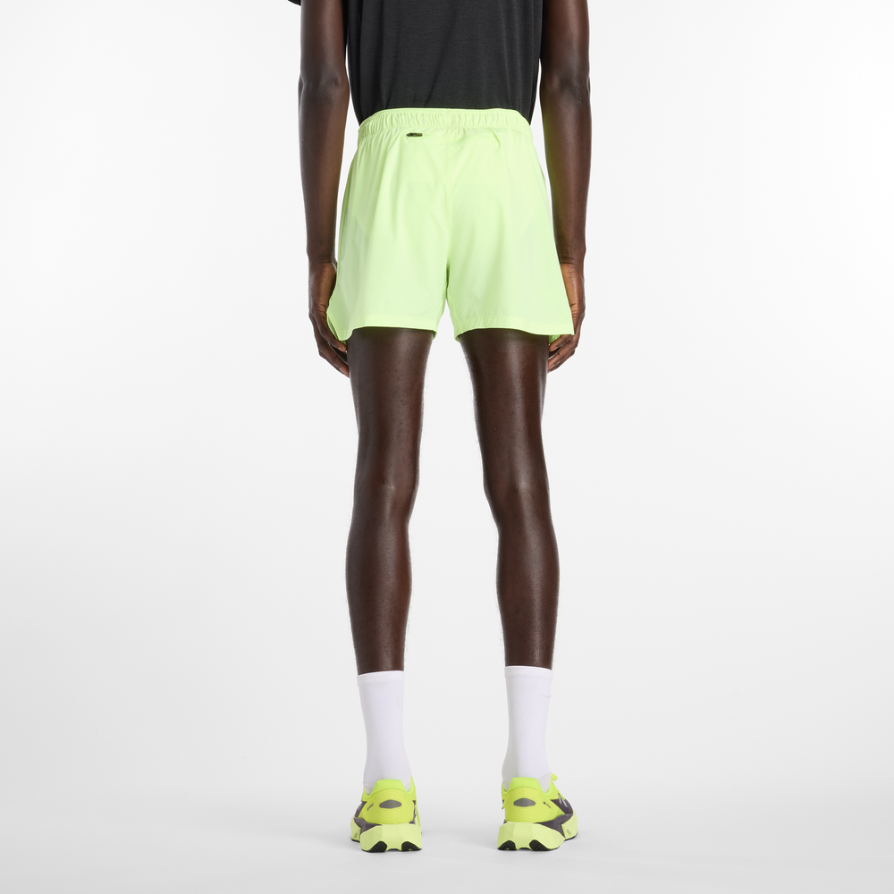 Férfi futónadrág New Balance MS41286AFG – zöld