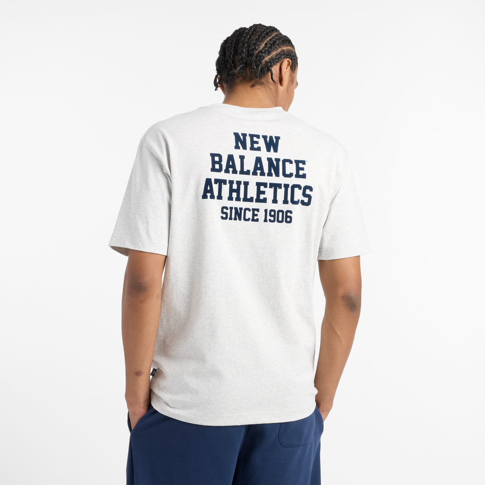 Férfi póló New Balance MT51526AHH – szürke