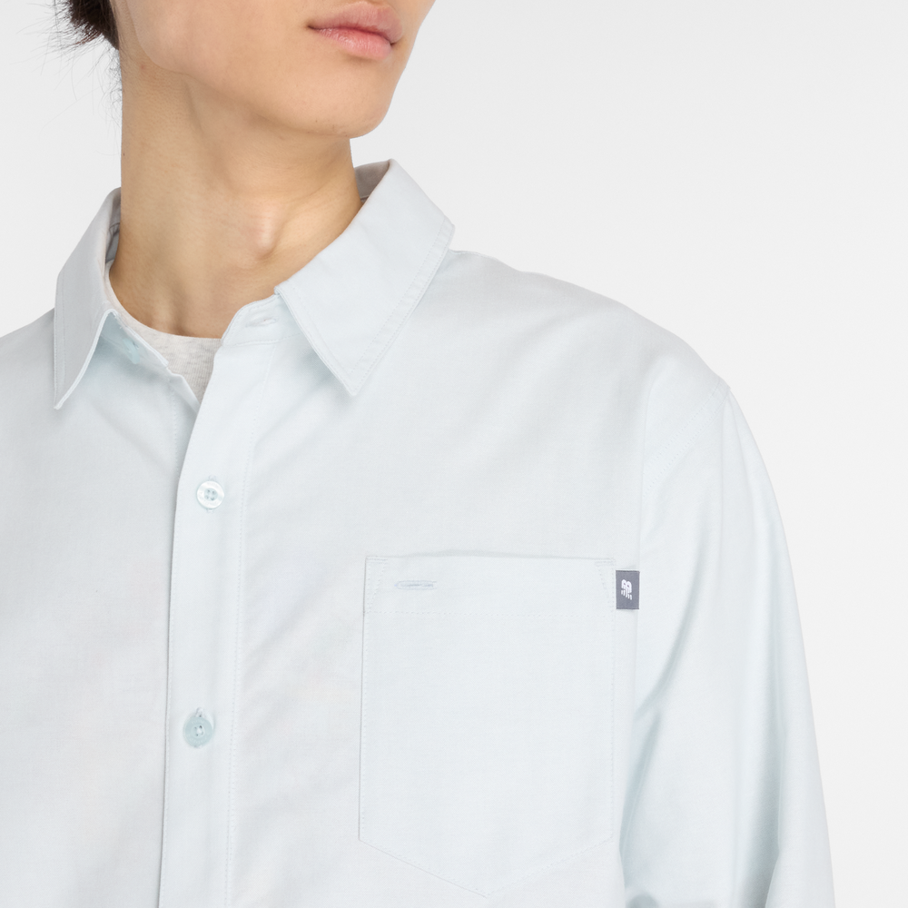 Férfi ing New Balance MT53523FRL – kék