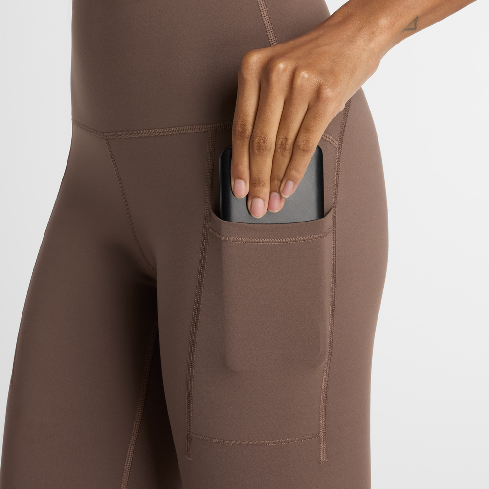 Női leggings New Balance WP51275ABP – barna