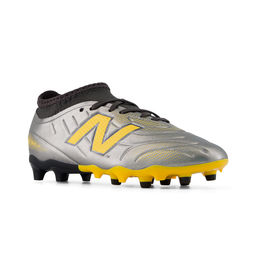Focicipő gyerekeknek New Balance TEKELA TEAM LOW JNR FG V5 YT3FL5LB – ezüst