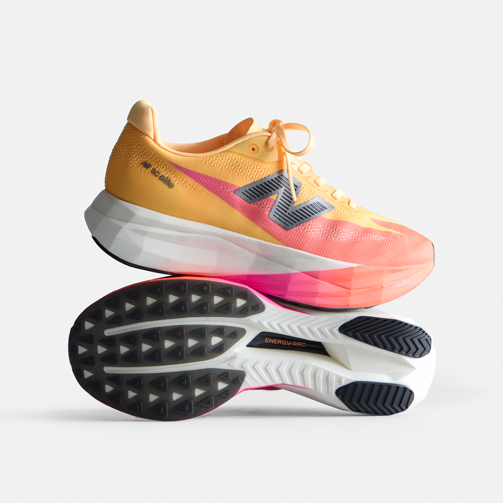 Női futócipő New Balance FuelCell SC Elite V5 WRCEL4JM – narancssárga