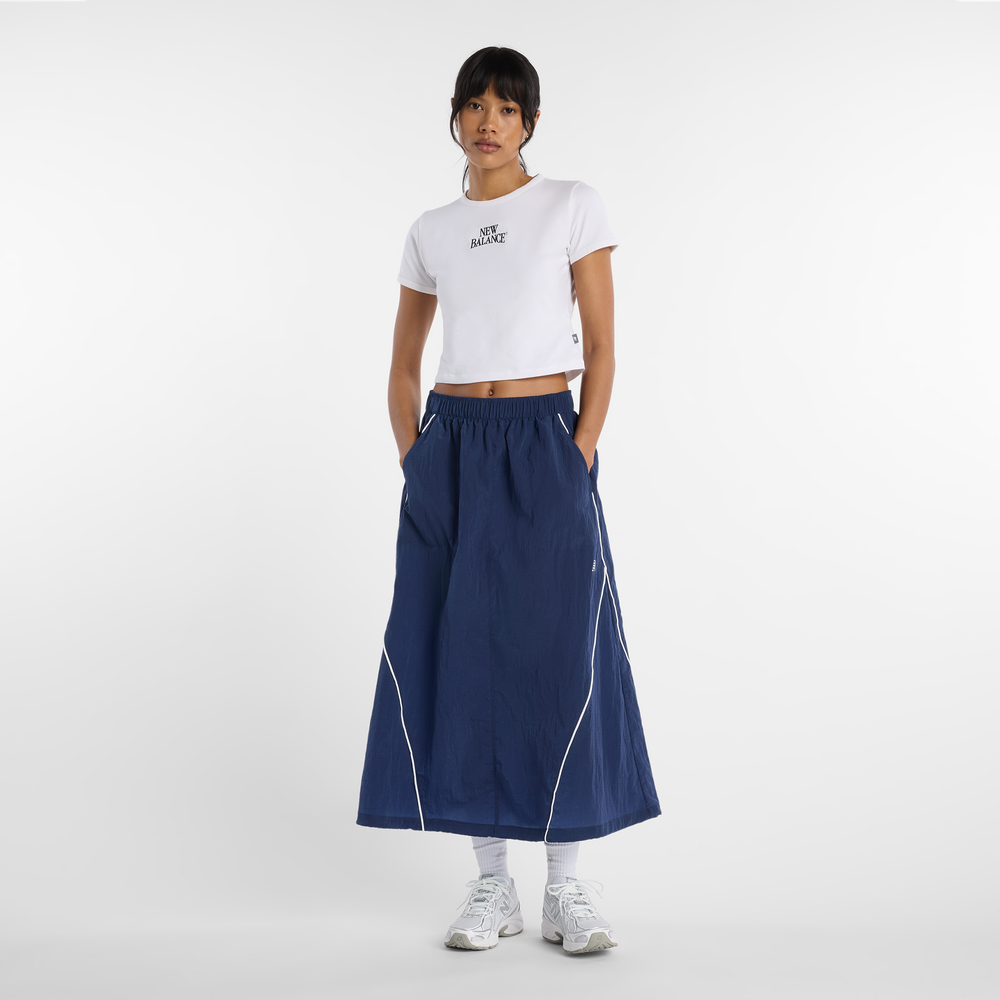 Női póló New Balance WT61Y33QWT – fehér