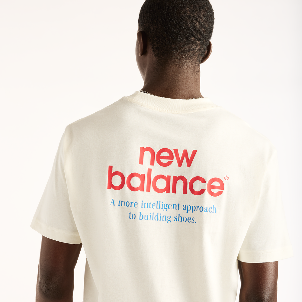Férfi póló New Balance Intelligent – bézs