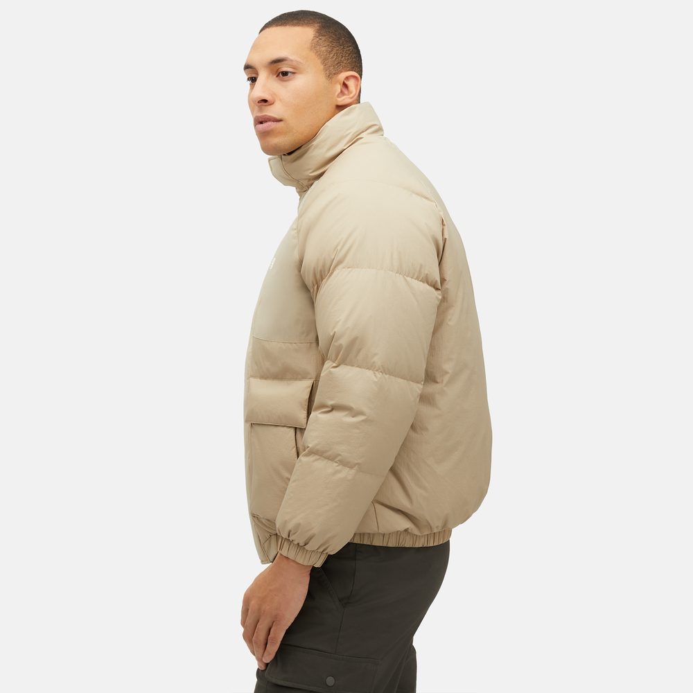 Férfi téli kabát New Balance MJ34302SOT – bézs