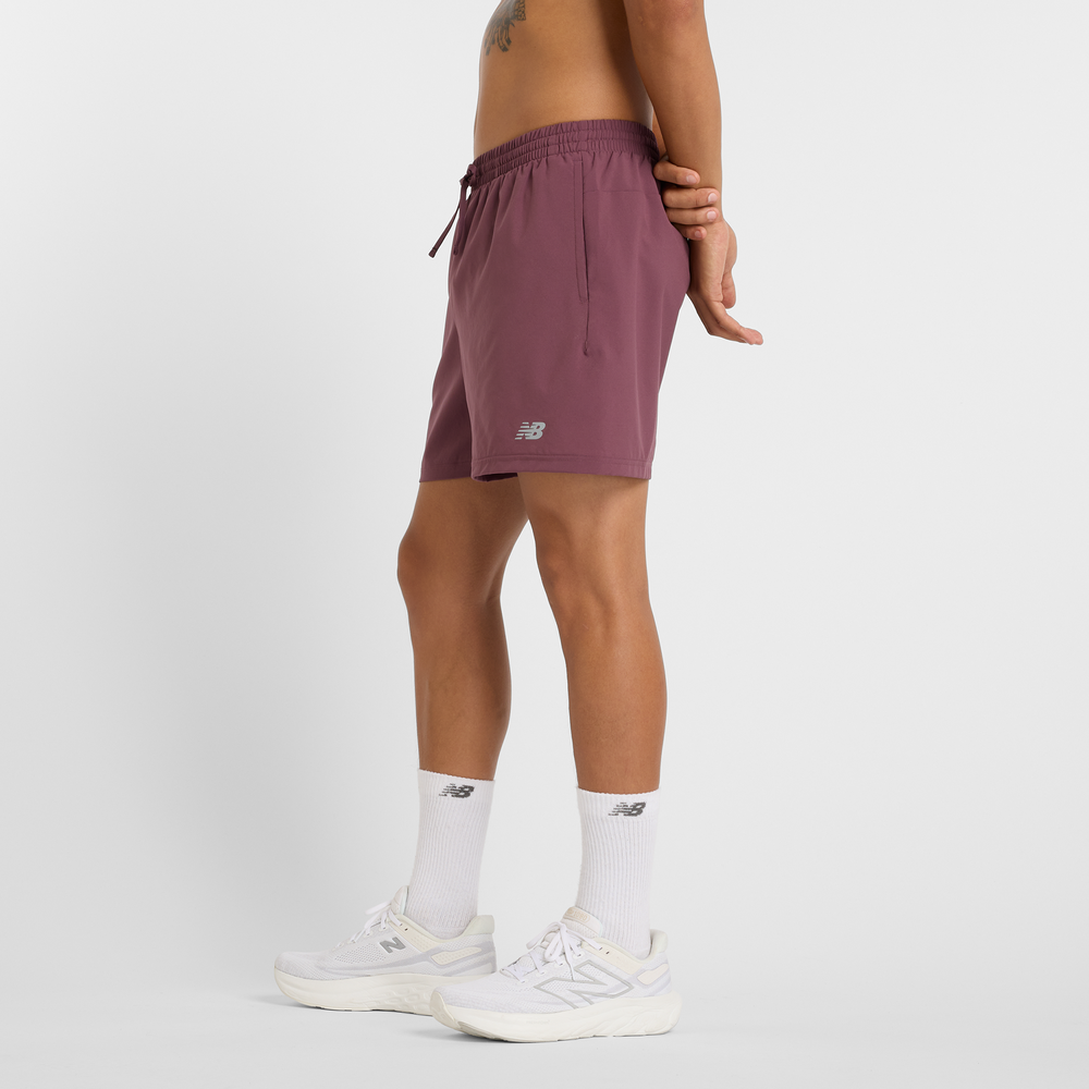 Férfi futónadrág New Balance MS41227FDP – lila