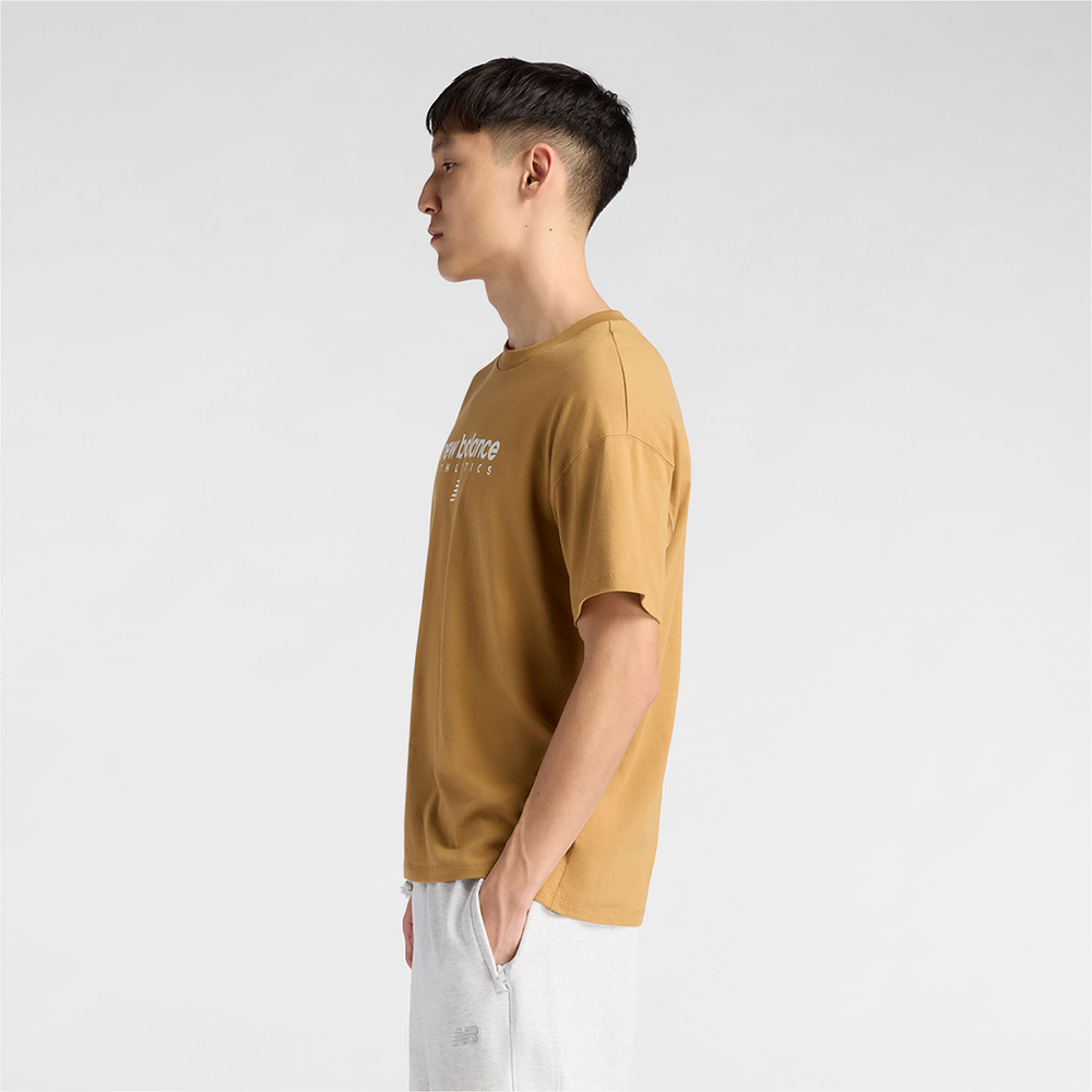 Férfi póló New Balance MT61D0U5ABG – narancssárga