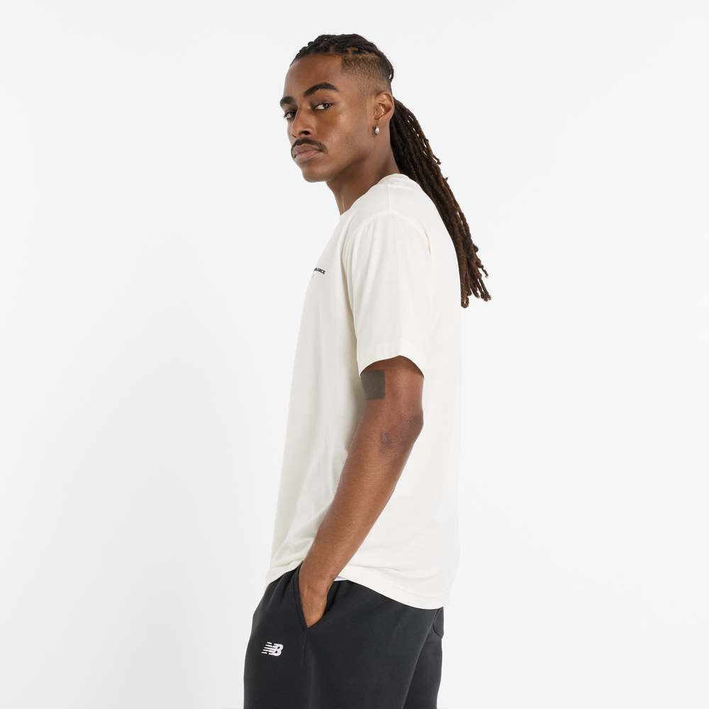 Férfi futópóló New Balance MT51507SST – fehér